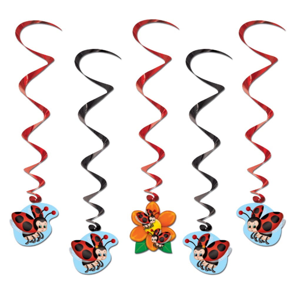 Ladybug Whirls 5Pc/Disc