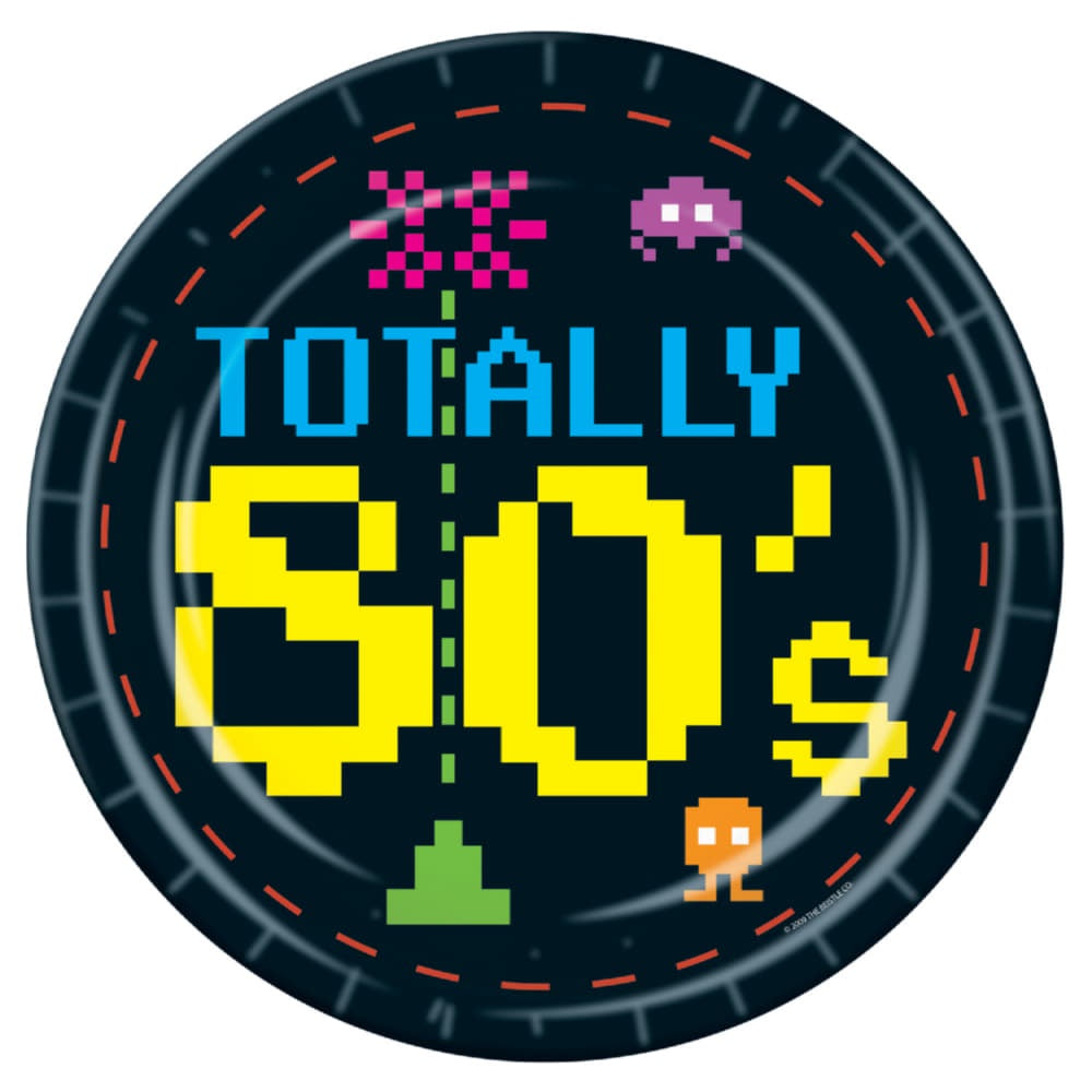 Totally 80'S Plates - 10In
