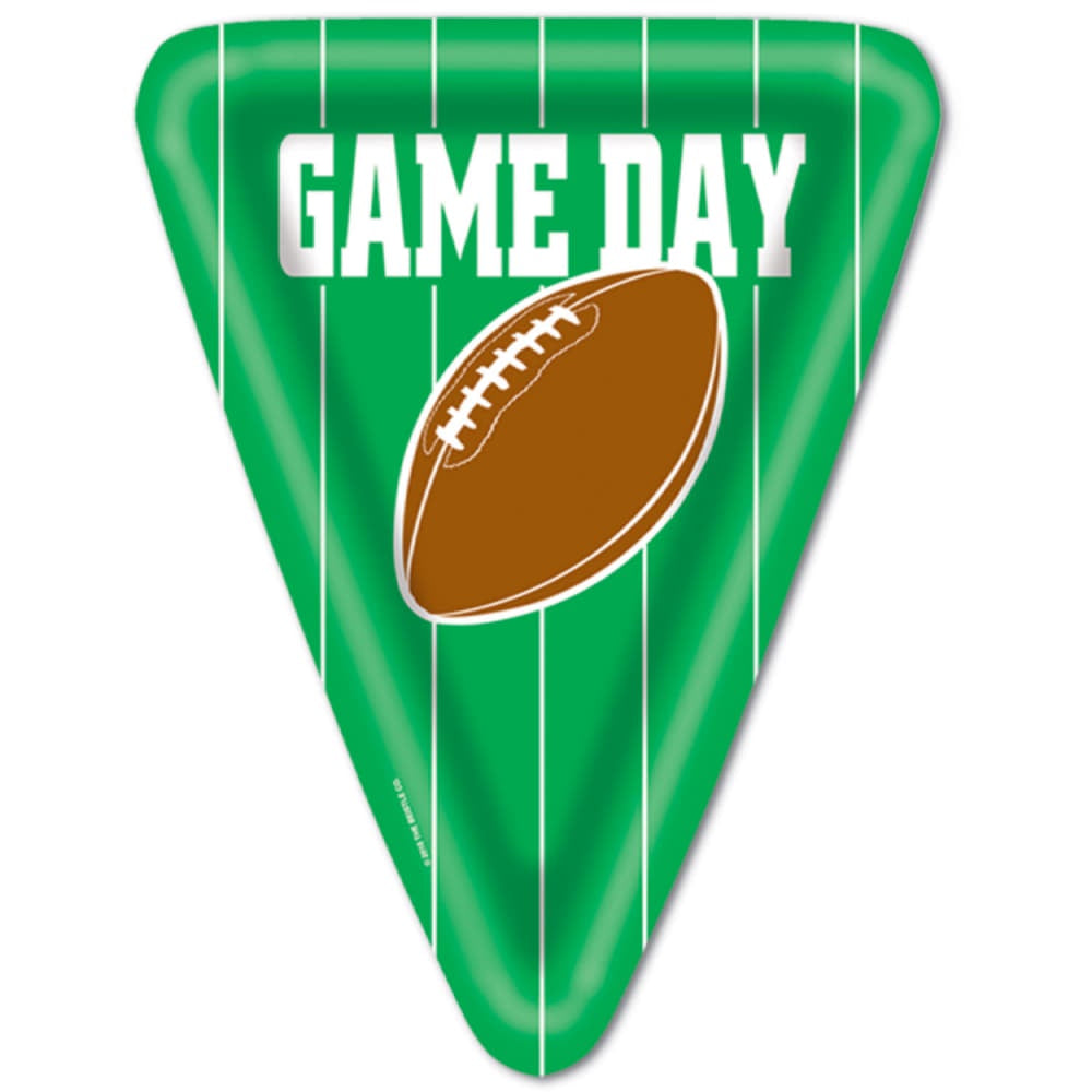 Game Day Football Plates
