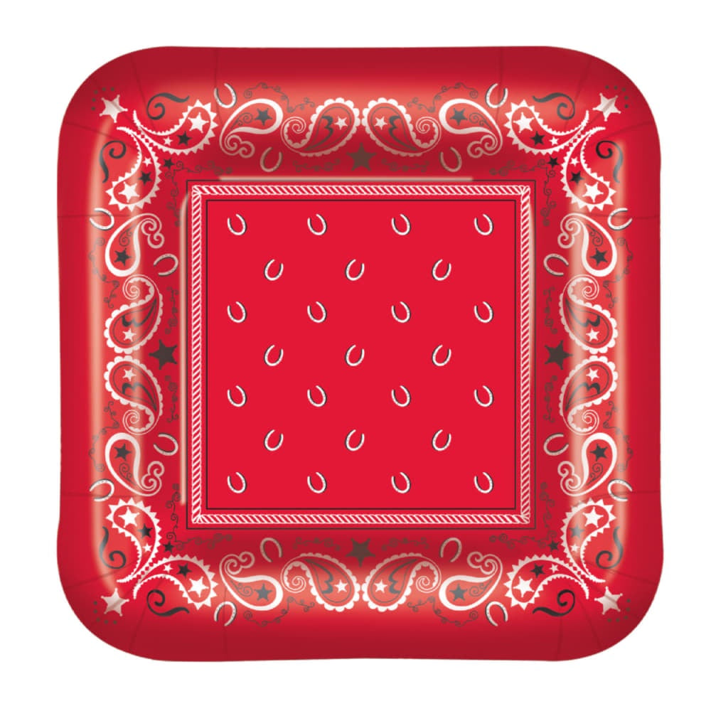 Bandana Plates - Dessert