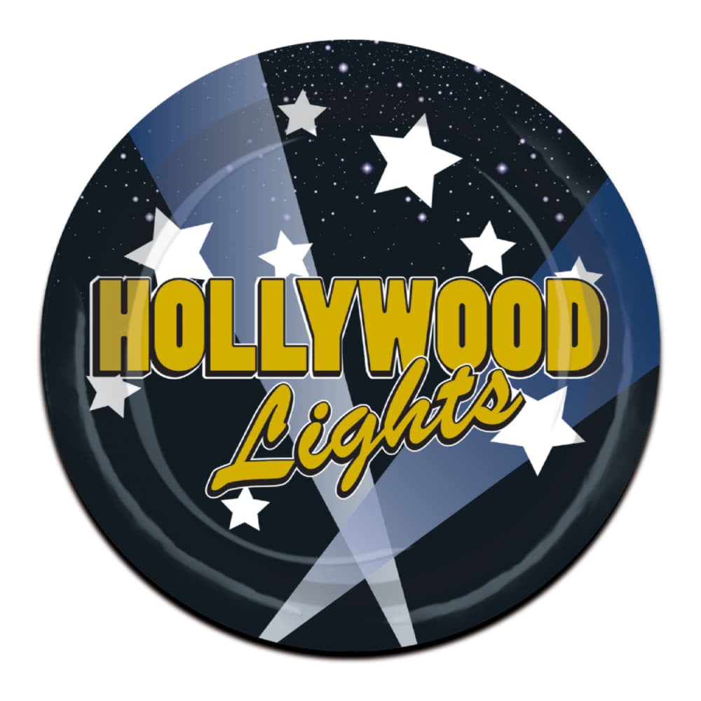 Hollywood Lights 7In Plates/Disc