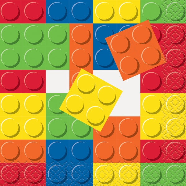 Building Blocks Beverage Napkins