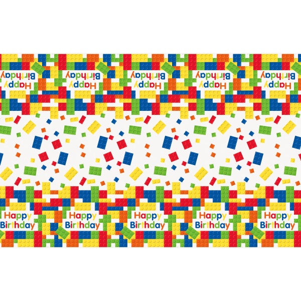 Building Blocks Tablecover-54"X84"