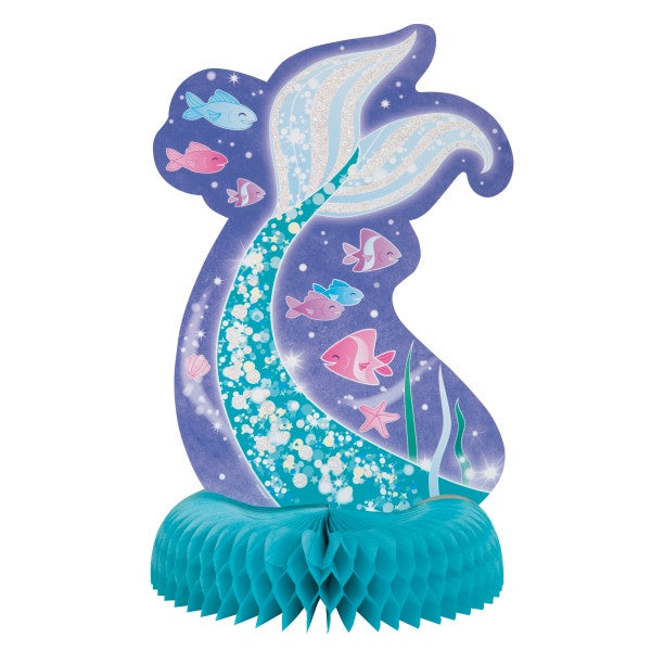 Mermaid Honeycomb Centerpiece, 14"