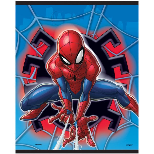 Spiderman Loot Bags, 8/Pk