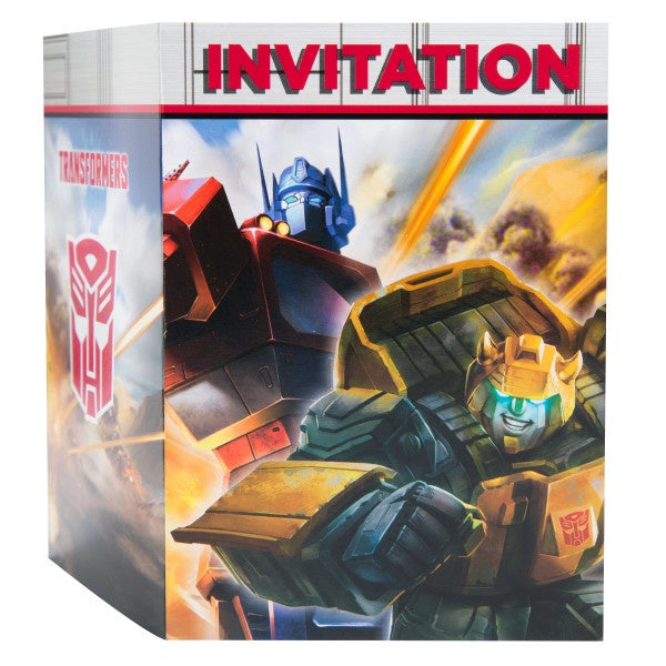 Transformers Invitations, 8Ct