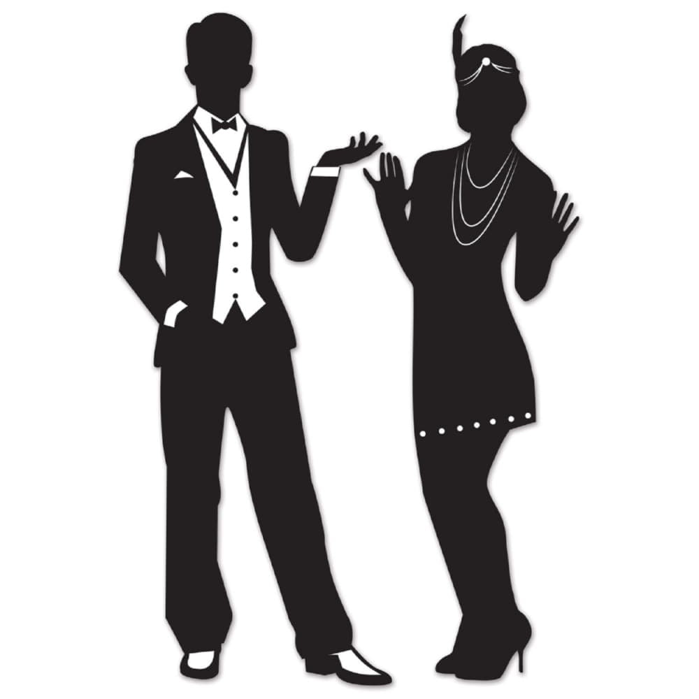Great 20's Silhouettes - 2Pcs