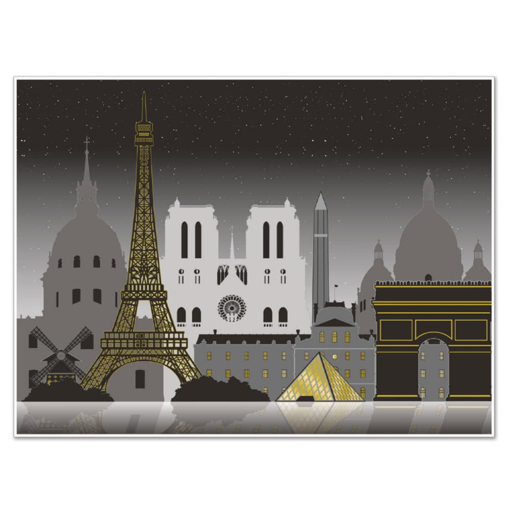 Paris Cityscape Insta - Mural
