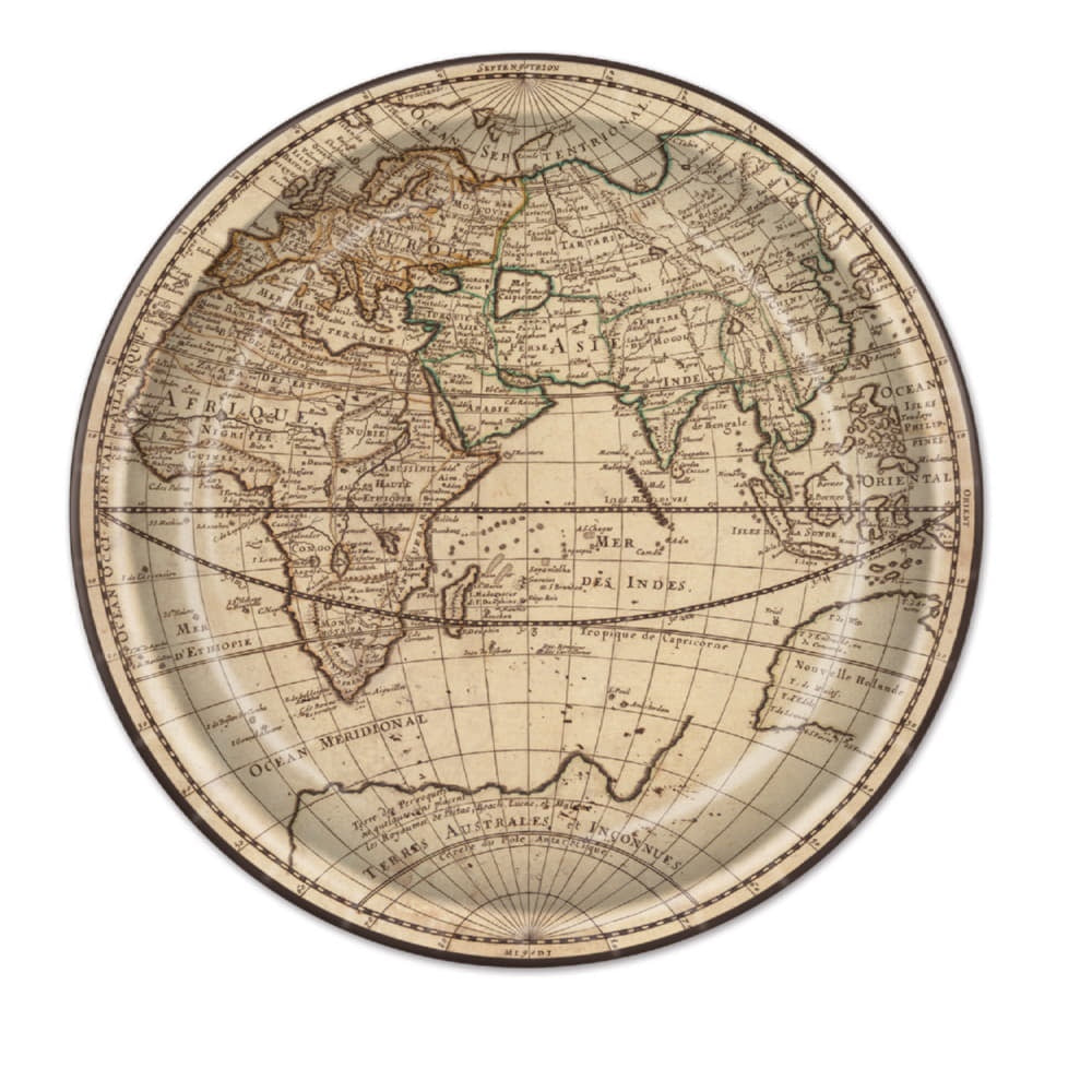 Around The World 9In Plates