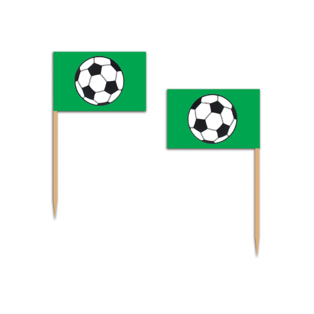 Soccer Ball Picks - 50Pcs