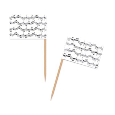 Musical Notes Picks - 50Pcs