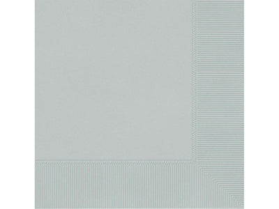 Beverage Napkins 40Ct-Silver