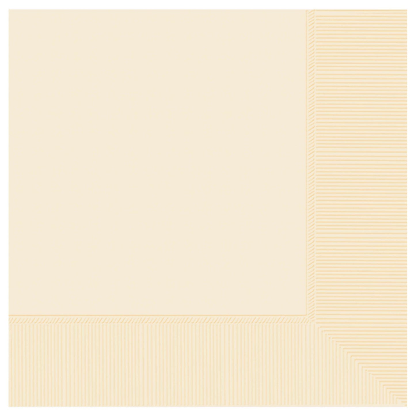 Bev Napkins 2Ply - Vanilla Creme