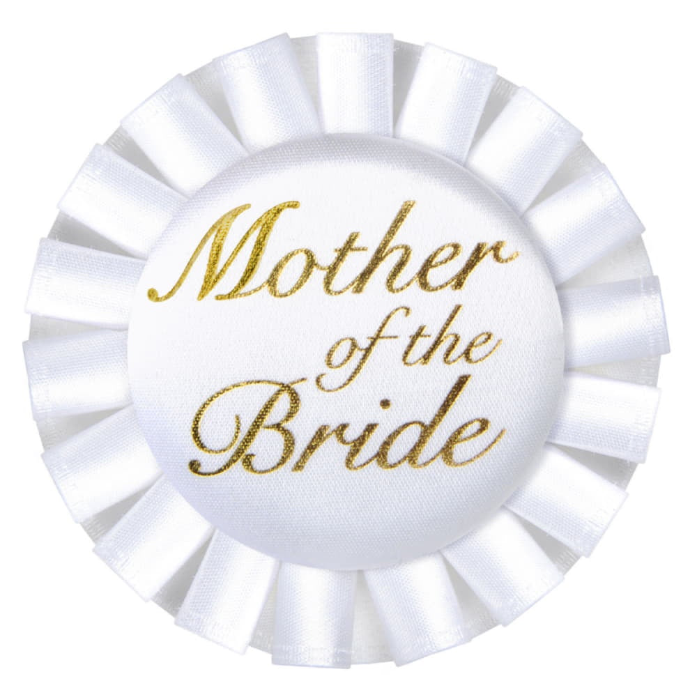 Mother Of The Bride Satin Button