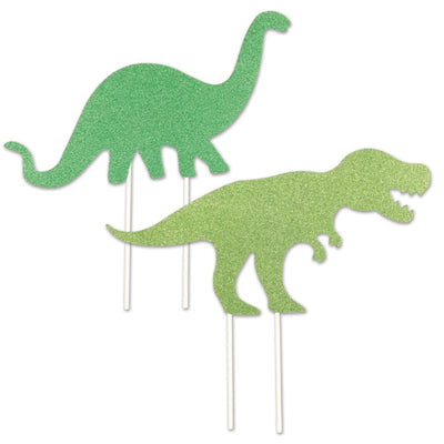 Dinosaur Cake Toppers-2PCS