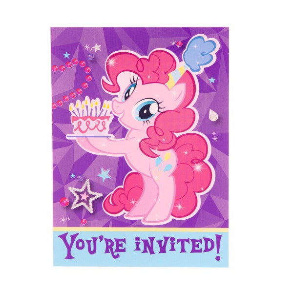 My Little Pony Invitations, 8Ct