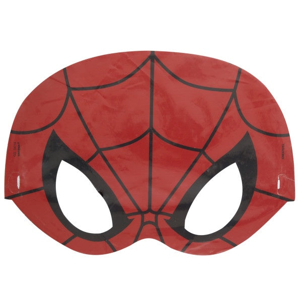 Marvel Spiderman Paper Masks - 8Pk
