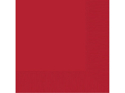 Luncheon Napkins-Apple Red
