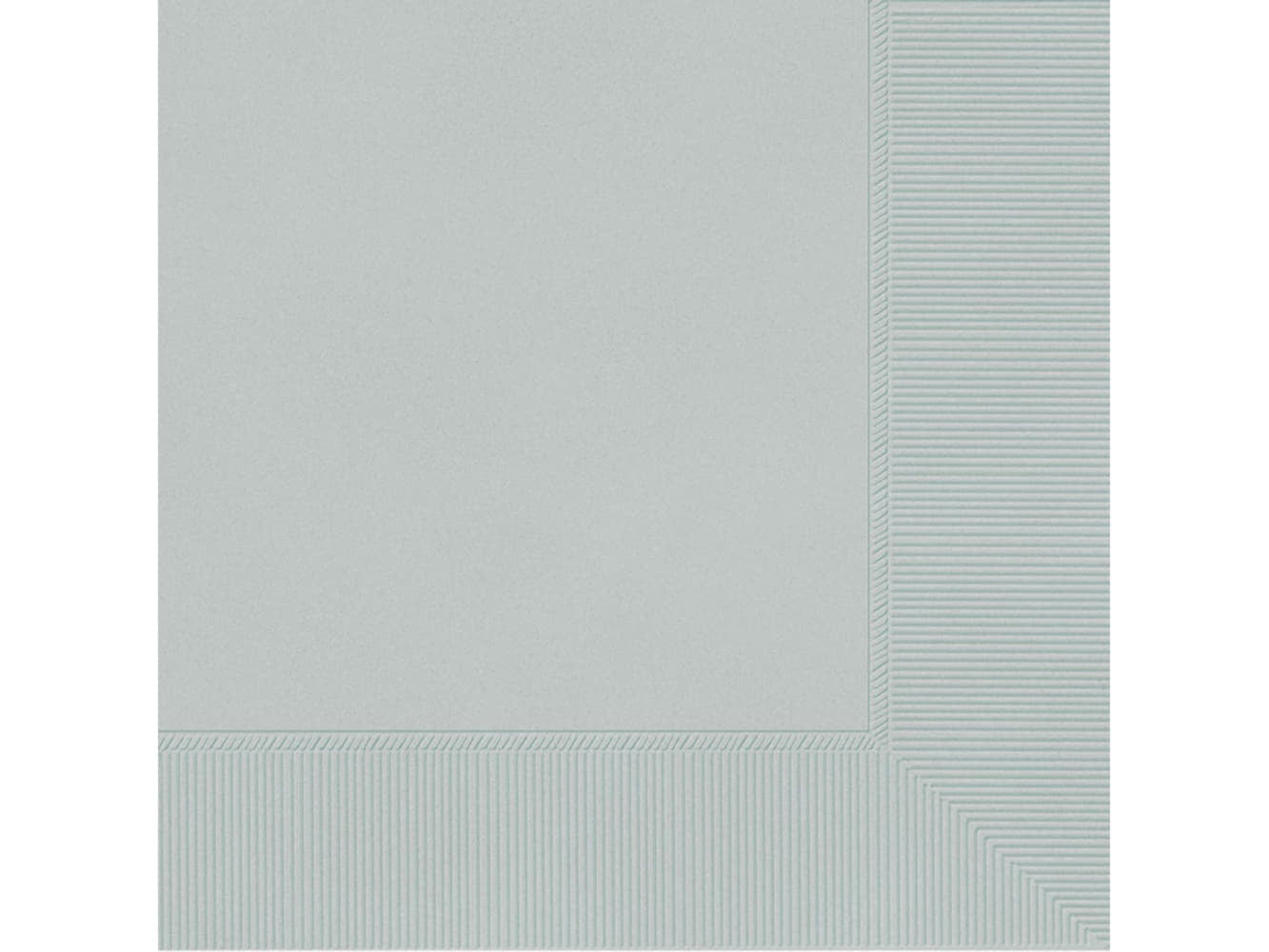 2-Ply Lunch Napkins 40Ct-Silver