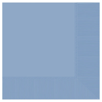 Lunch Napkins 2Ply - Pastel Blue