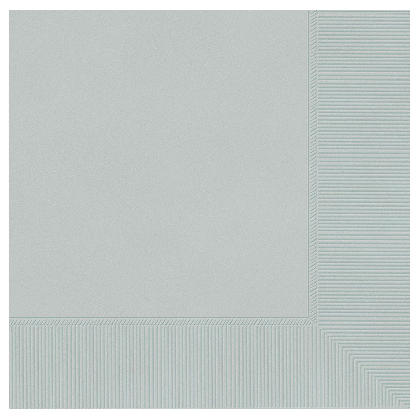 Lunch Napkins 2Ply -  Silver