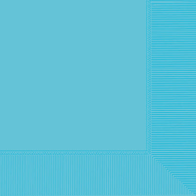 Lunch Napkins 2Ply - Caribbean Blue