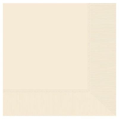 Lunch Napkins 2Ply - Vanilla Creme