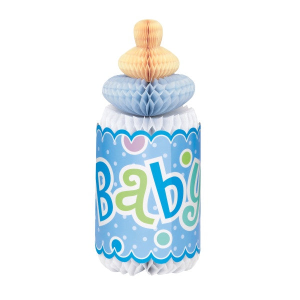 Honeycomb Decoration Bottle - Blue