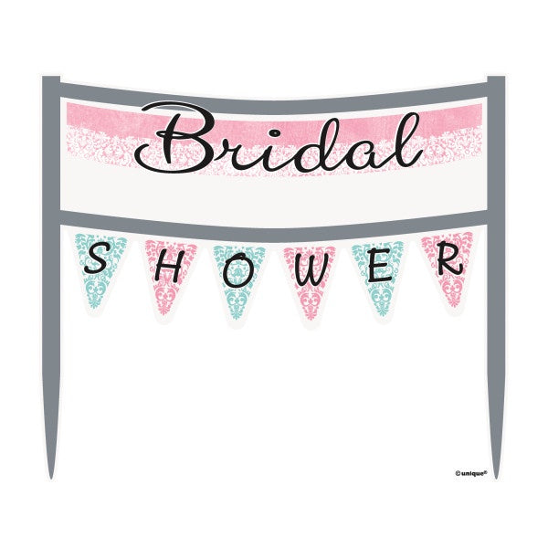 Bridal Shower Cake Banner