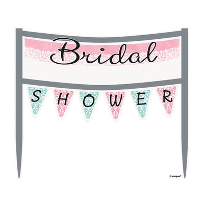 Bridal Shower Cake Banner