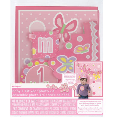 Baby Girl Photo Kit - 5Pc