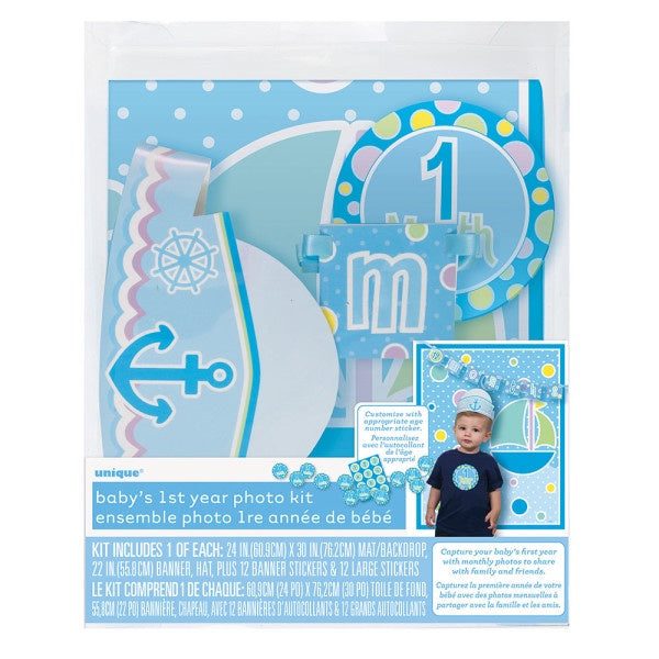 Baby Boy Photo Kit - 5Pc