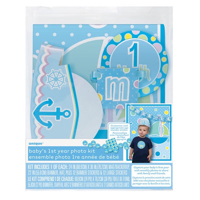 Baby Boy Photo Kit - 5Pc