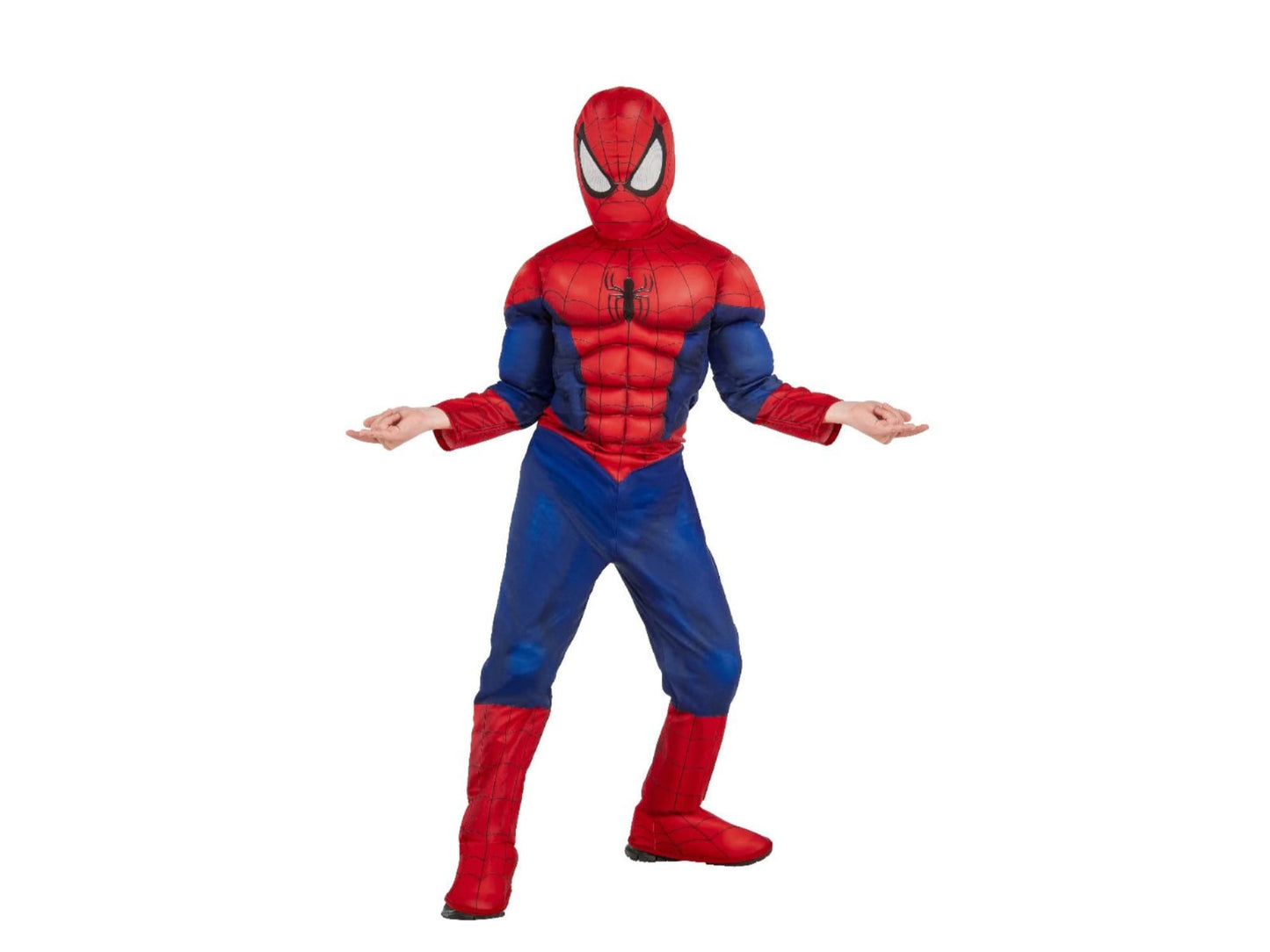 Deluxe Muscle Chest Kids Spider-Man Costume-Small(4-6) - (Duplicate Imported from WooCommerce)