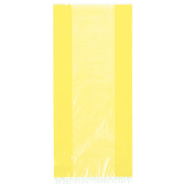 30 Yellow Cello Gift Bags