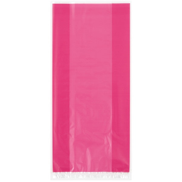 30 Hot Pink Cello Gift Bags