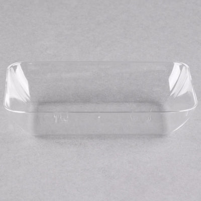 3" Tiny Rectangular Tray,Clear,10Pcs