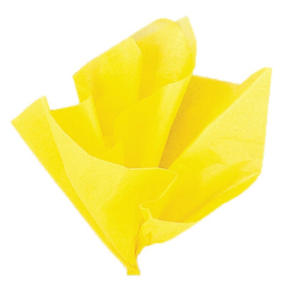 Yellow Tissue Sheets - 10Ct