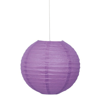10" Round Lantern - Pretty Purple