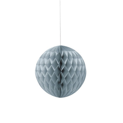 Honeycomb Ball 8In - Silver