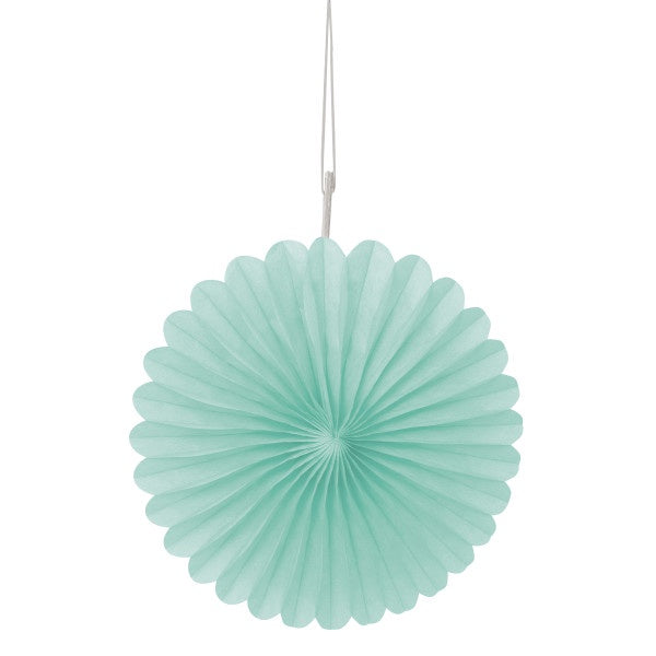 6" Decorative Paper Fans, 3Ct - Mint