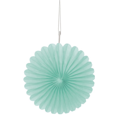 6" Decorative Paper Fans, 3Ct - Mint