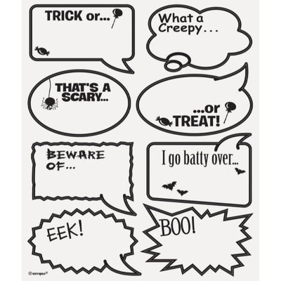 Halloween Conversation Drink Markers – 16 Count