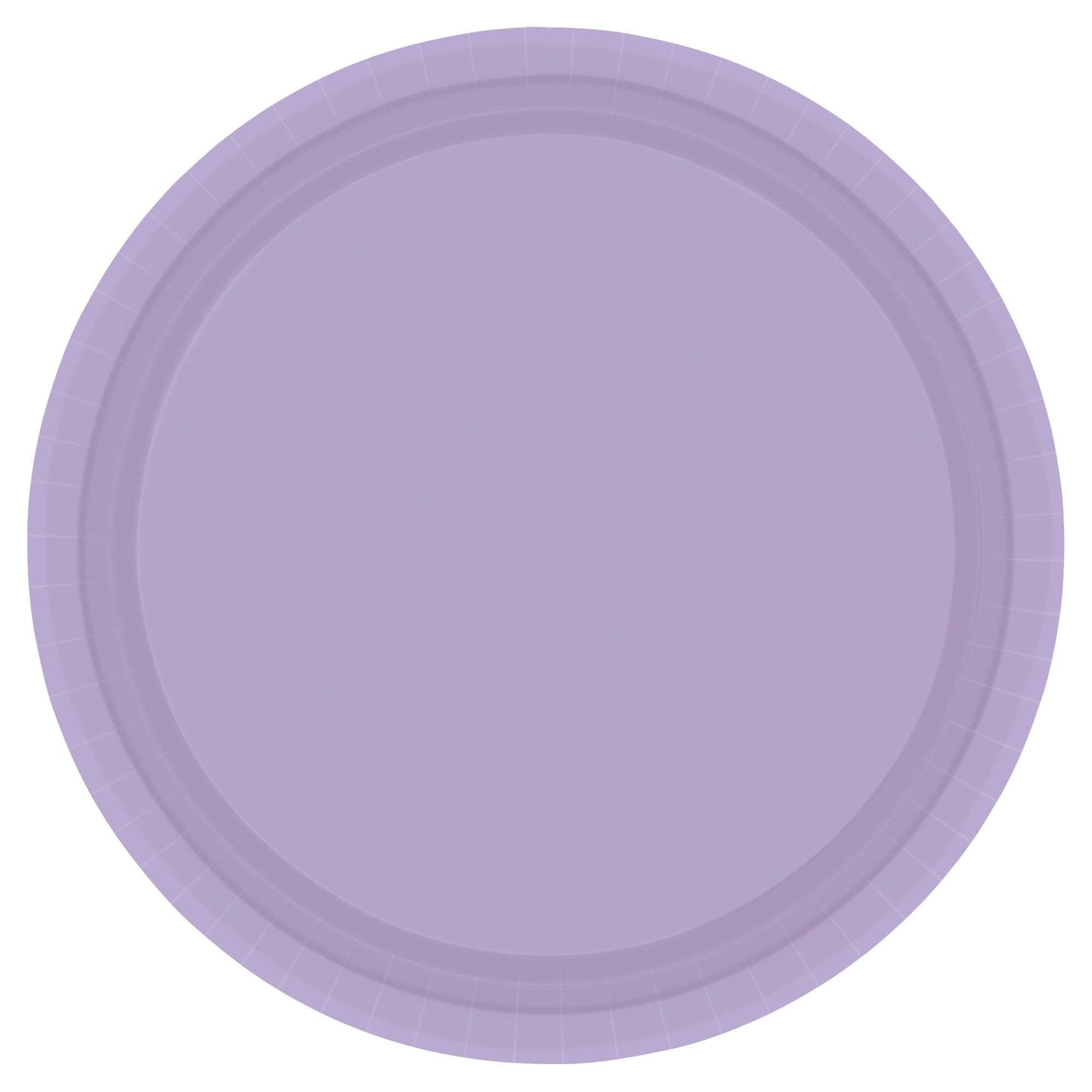 7In Paper Plates - Lavender