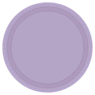 7In Paper Plates - Lavender