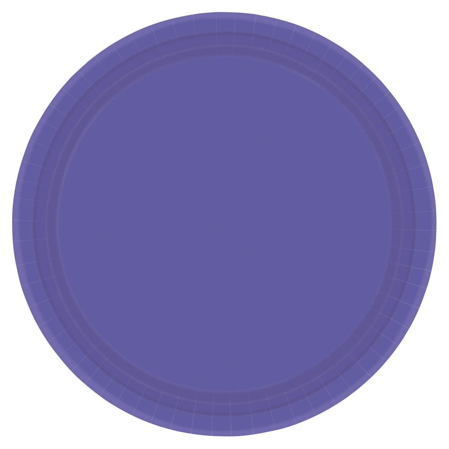 Plate 7" Hi Ct New Purple