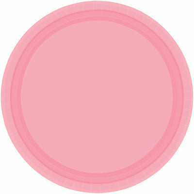 7In Paper Plates - New Pink