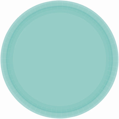 7In Paper Plates - Robins Egg
