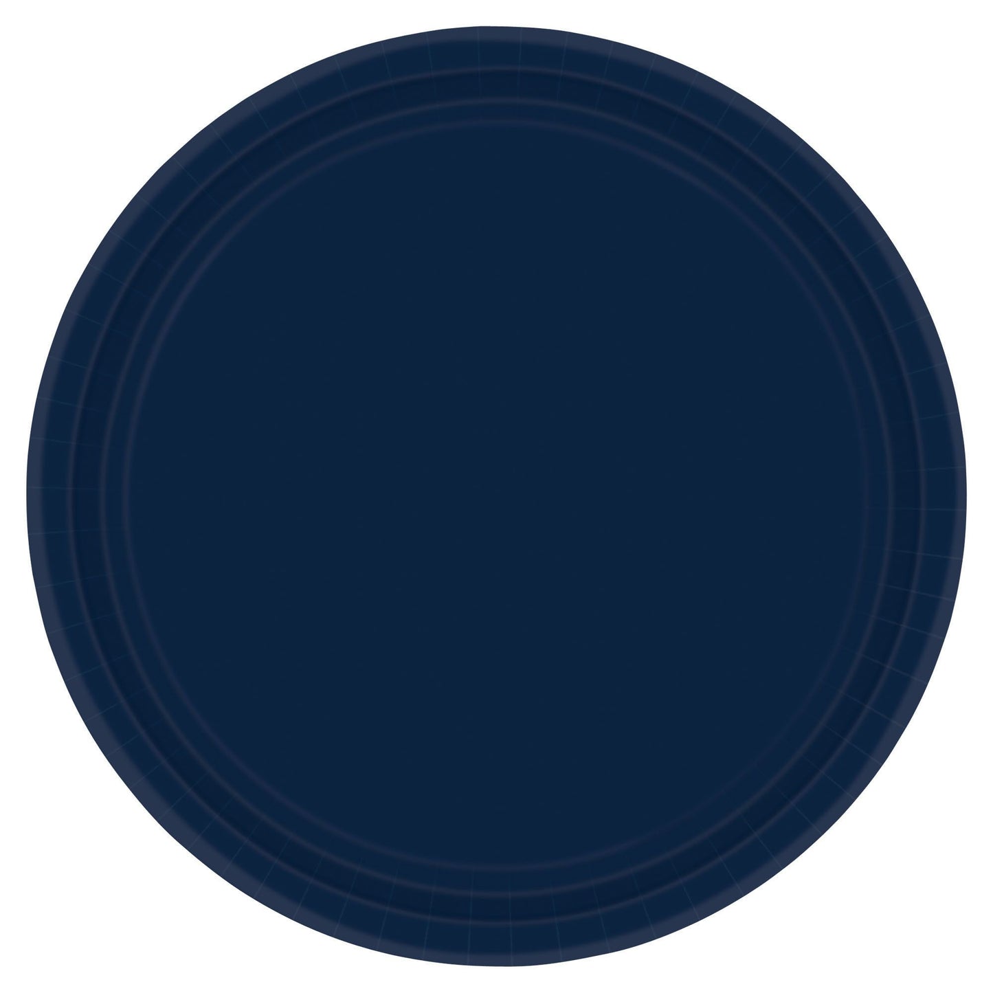 7In Paper Plates - True Navy