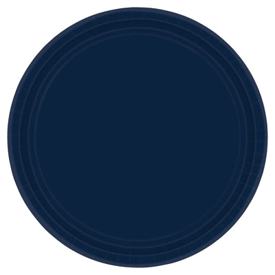 7In Paper Plates - True Navy